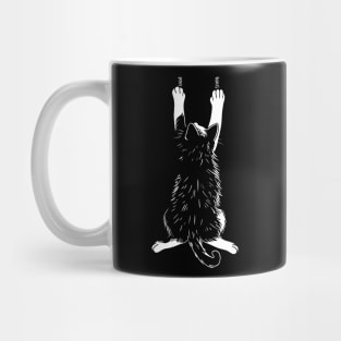 Hanging Cat Mug